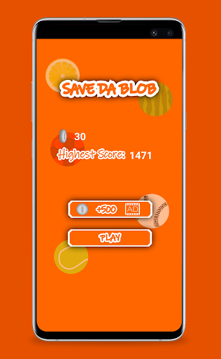 Android application Save Da Blob. screenshort