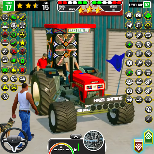 Tractor Farming Games 2024 sim logo