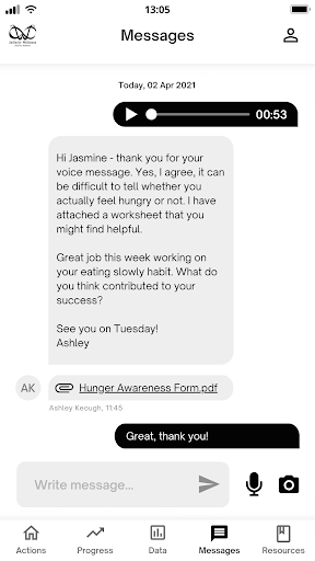 Infinity Wellness Screen 3