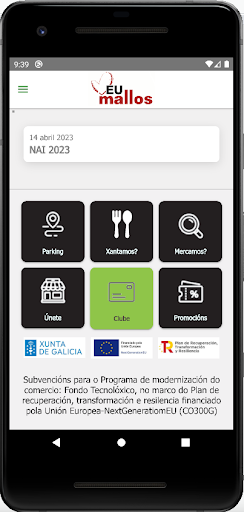 Android application Distrito Mallos screenshort