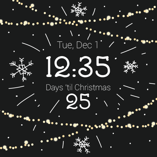 25 Days Christmas Watch Face
