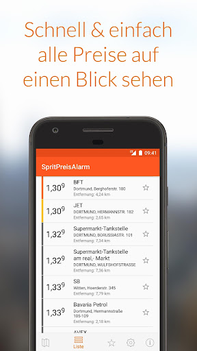SpritPreisAlarm Screen 3