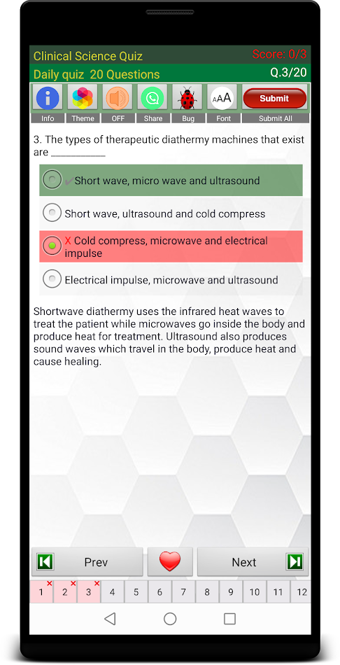 #4. Clinical Science Quiz (Android) Av: Sana Edutech