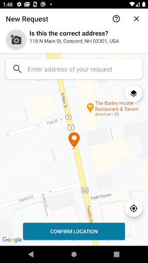 Screenshot of MyConcordNH