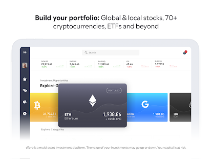 eToro: Trade. Invest. Connect. Screenshot