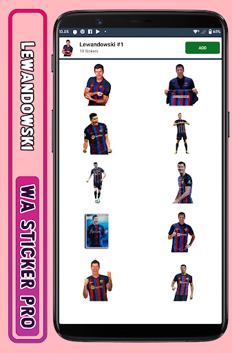 Lewandowski - WA Sticker Pro Screen 2