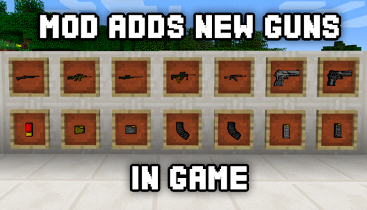 Mod Guns for Minecraft PE