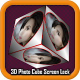 3D Photo Cube Screen Lock icon