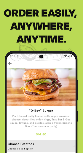 Screenshot of Trap Vegan