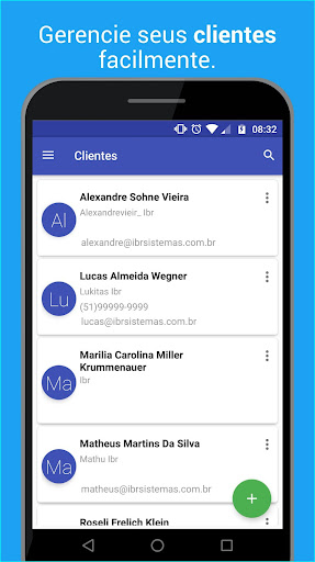Android application MinhasVendas screenshort