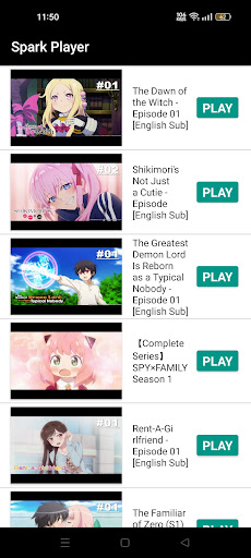 Android application Aniplay : Play Anime Video screenshort
