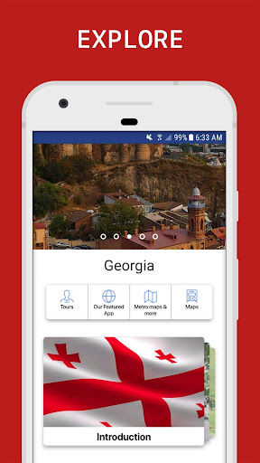 Geordia Travel Guide Screen 3