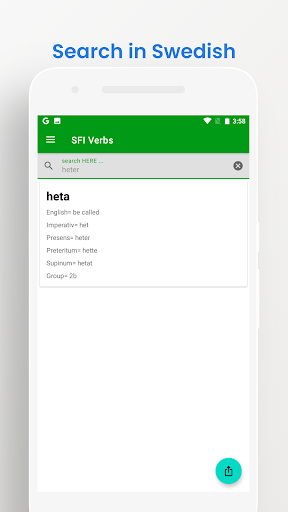 Common Swedish Verb List