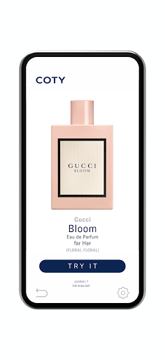 Coty MultiScent tool Screen 3
