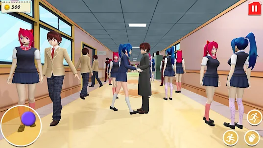 Anime High School Girls Game