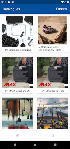 Plastica Panaro Sales App Screen 2