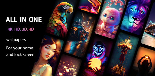 Android application HD Wallpaper 4K - Background screenshort