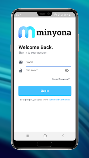 Android application Minyona screenshort