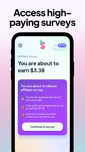 Screenshot of SurveyParty - Earn Cash Fast