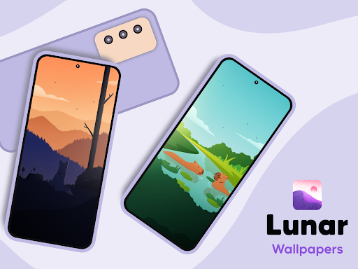 Android application Lunar Wallpapers screenshort
