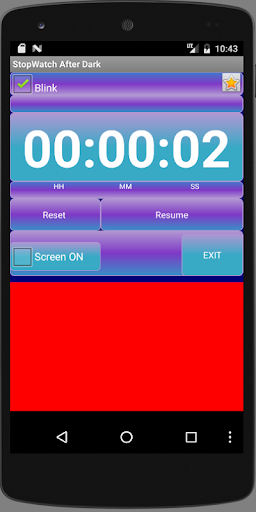 StopWatch Go After Dark