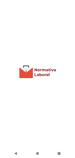 Android application Normativa Laboral screenshort