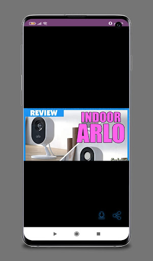 Android application arlo security camera review screenshort