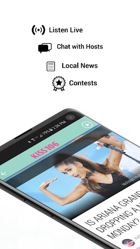 Android application 106.1 KISS FM screenshort