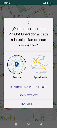 PinGo! Operador Screen 3
