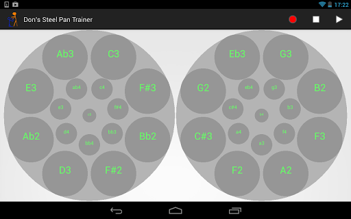 Dons Steel Pan Trainer Screen 3
