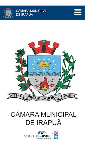 Android application Câmara Municipal de Irapuã screenshort