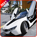 Cover Image of डाउनलोड कार ड्राइव और बहाव सिम्युलेटर 2021: i8  APK