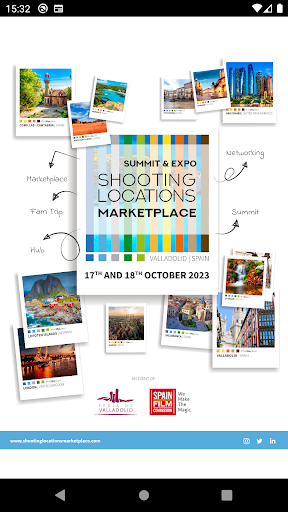 Android application Shooting Locations Marketplace screenshort