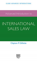 Icon image Advanced Introduction to International Sales Law