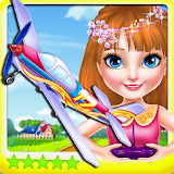Princess Cleaning Aircraft icon