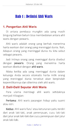 Mengenal Ahli Waris Screen 3