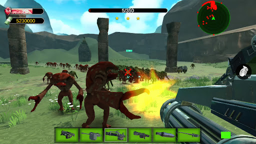 Android application Serious Shooter: Blitz FPS screenshort