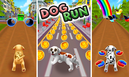 Play Dog Run 3D  Free Online Games. KidzSearch.com