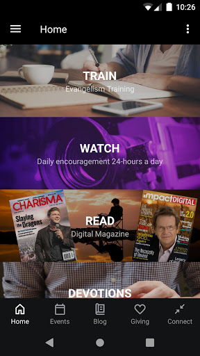 Android application CFAN screenshort