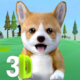 3D Cute Puppies Animated Live Wallpaper & Launcher icon