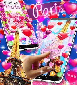 Paris love live wallpaper - Apps on Google Play