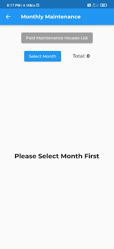 Aashirwad Society Member App Screen 2
