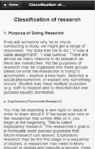 Business Research Methods. Screen 3