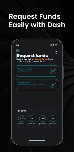 Android application Dash screenshort