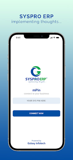 SYSPro Plus Screen 2