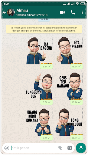 Sunda Stiker Lucu WAStickerApp Screen 3