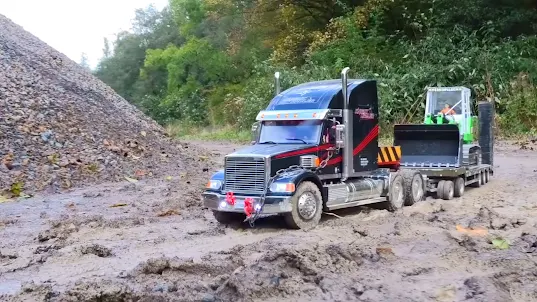 오프로드 진흙 트럭 운전 게임