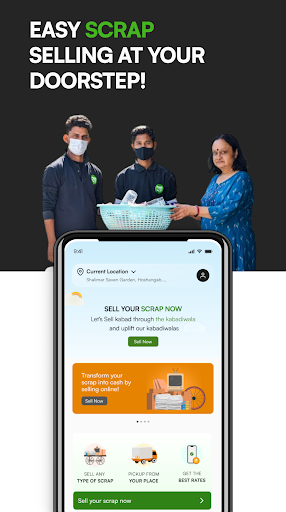 The Kabadiwala - Sell scrap Screenshot 3 - AppWisp.com
