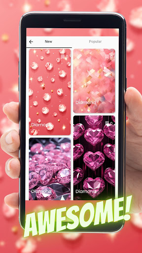 Luxury Diamonds HD wallpaper Screen 3