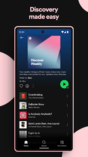 Spotify: Music, Podcasts, Lit Gallery 7